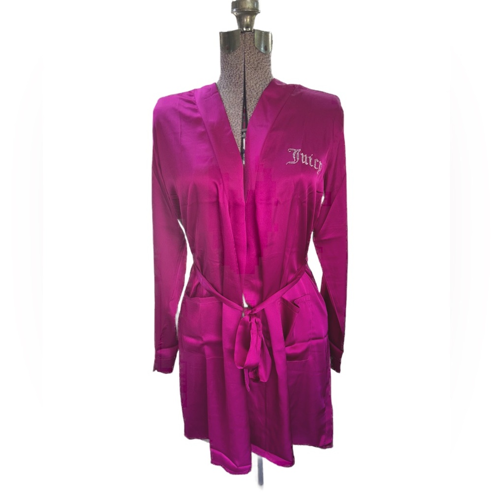 NWT juicy couture sleek bath robe